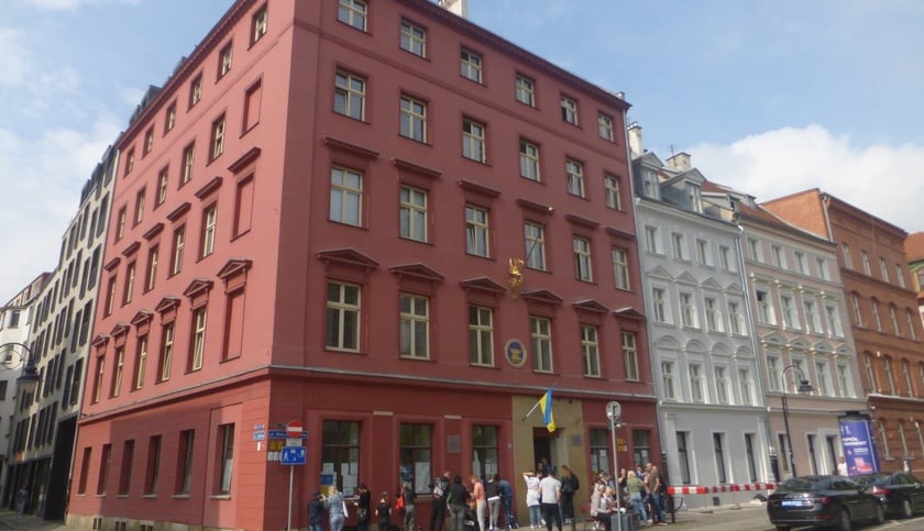 Odnowione kamienice przy pl. Nankiera