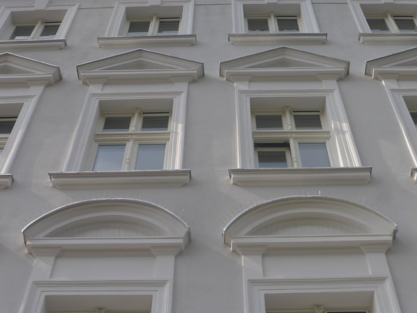 Odnowione kamienice przy pl. Nankiera