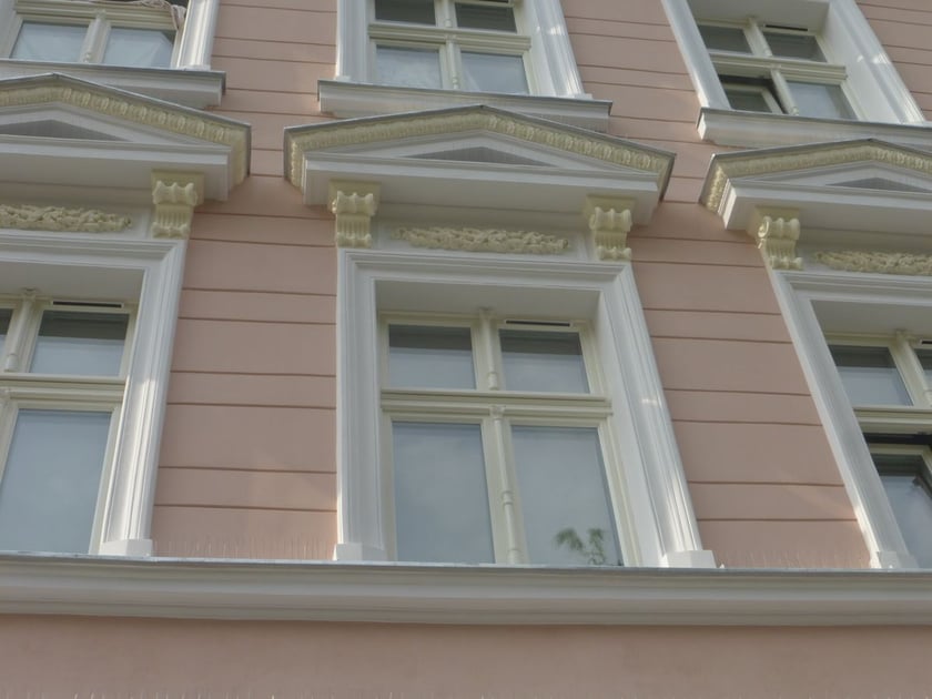 Odnowione kamienice przy pl. Nankiera