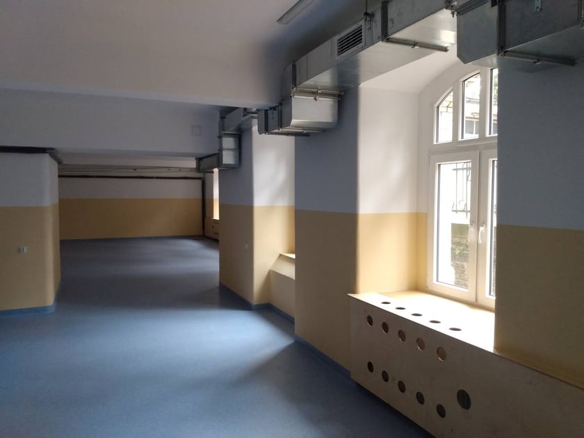 Dobiega końca remont w Zespole Szkół Logistycznych przy ul. Dawida 9-11