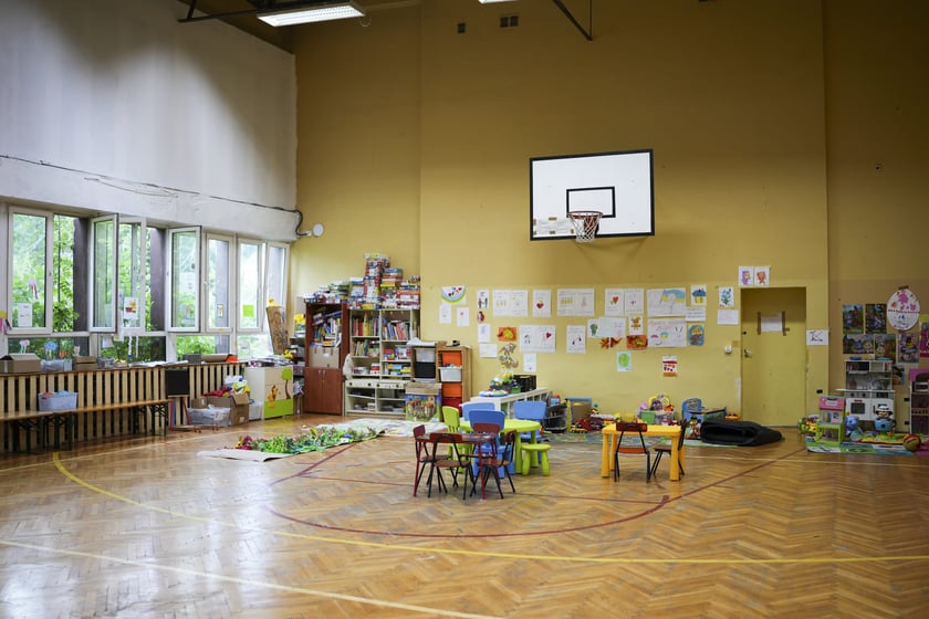 Koordynatorzy ośrodka dla uchodźców przy ul. Grochowej podsumowali 100 dni działalności