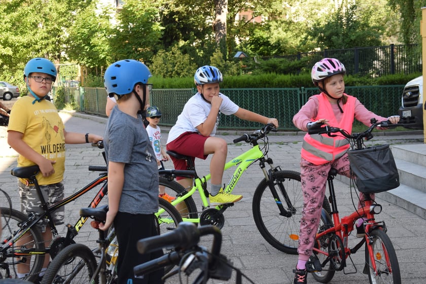 Pierwszy we Wrocławiu test holenderski na kartę rowerową przeprowadziła SP nr 68