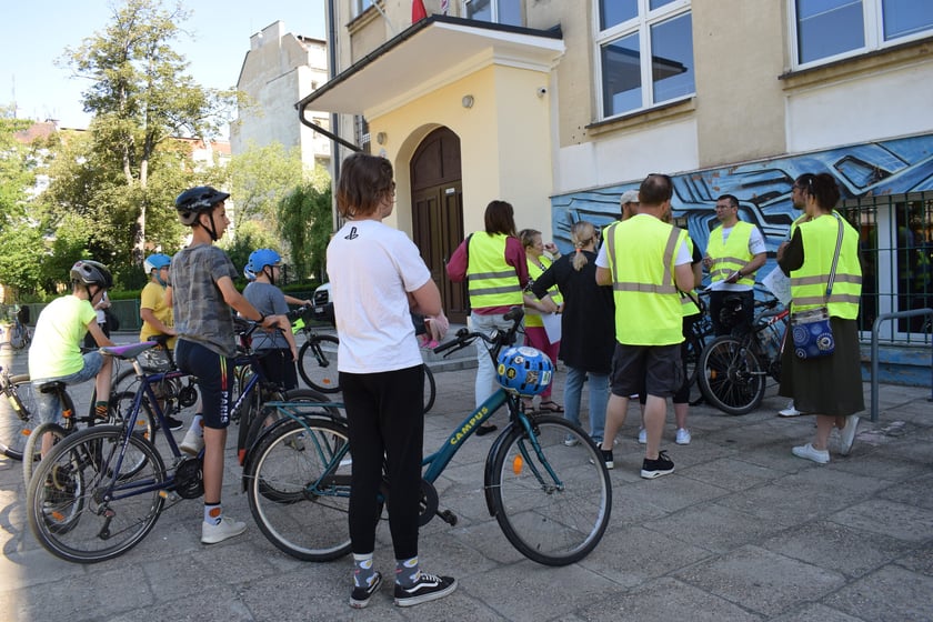 Pierwszy we Wrocławiu test holenderski na kartę rowerową przeprowadziła SP nr 68