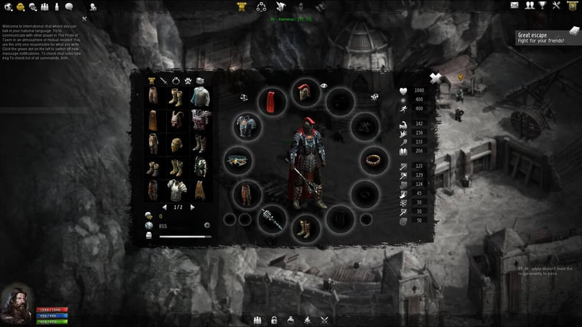 Broken Ranks, screen z gry