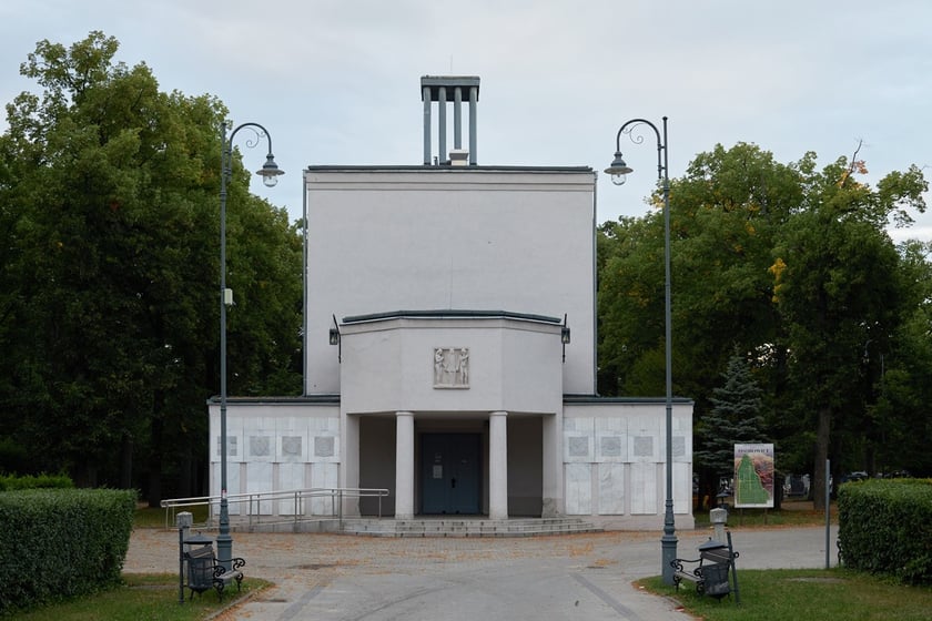 Kaplica cmentarna, cmentarz na Osobowicach