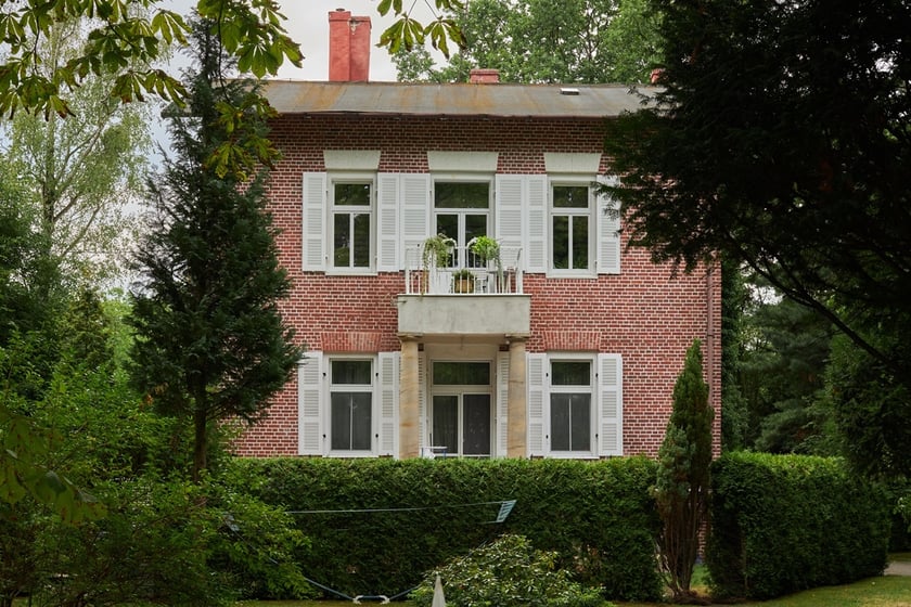 Dom prywatny Maxa Berga, ul. Kopernika 19. Oryginalny budynek został przeprojektowany na dom w stylu angielskim