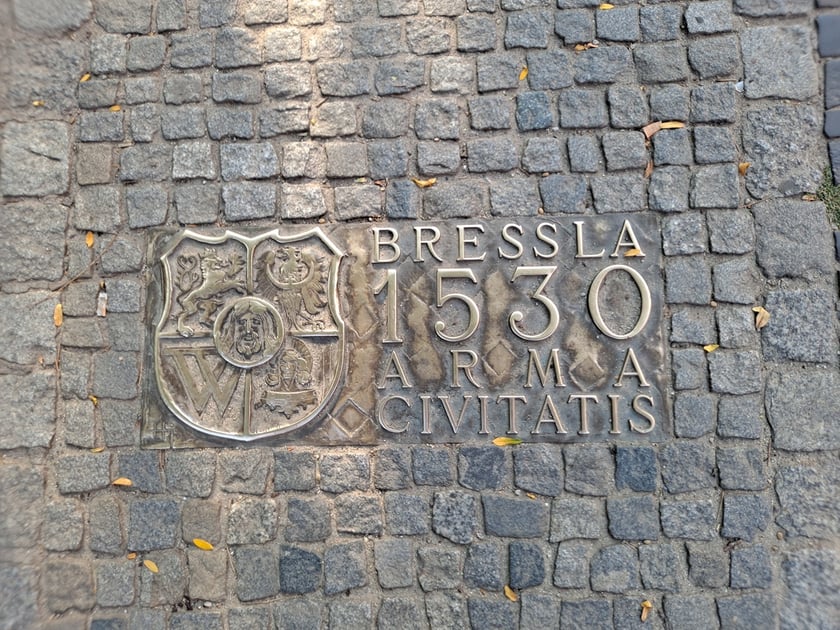 Ścieżka historii Wrocławia - Przyznanie miastu obecnego herbu