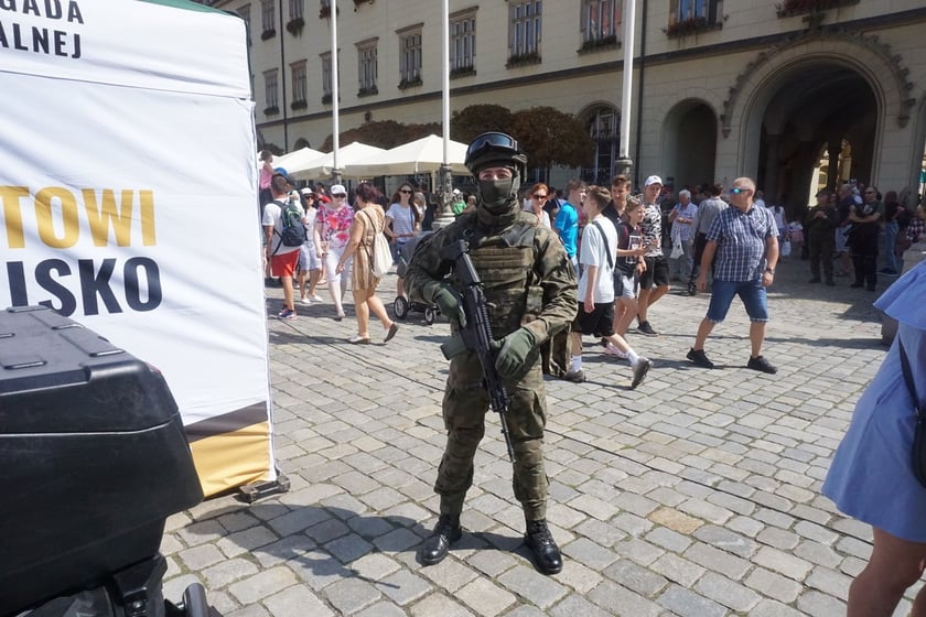 Święto Wojska Polskiego, wrocławski Rynek, 15 sierpnia 2022