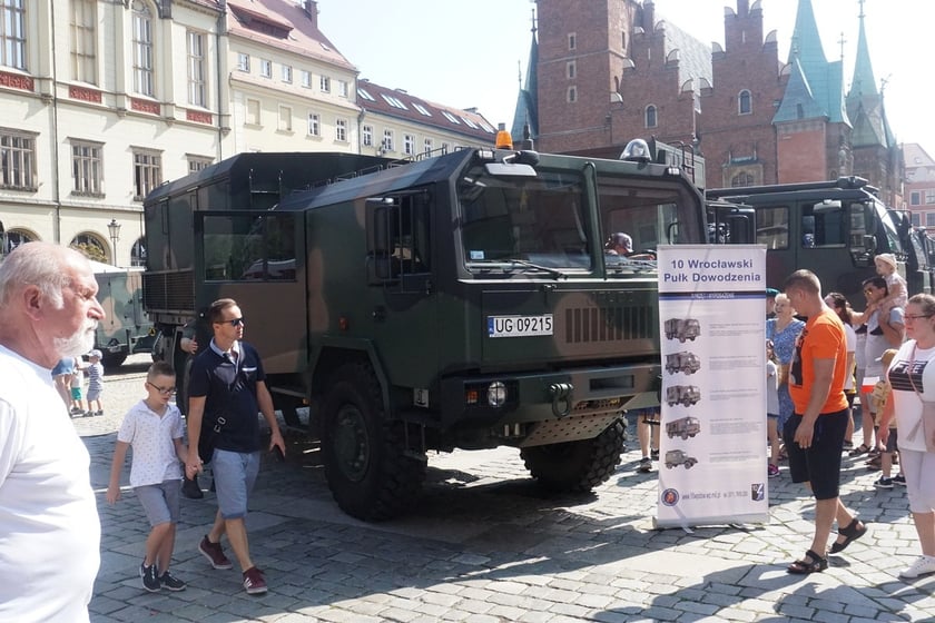 Święto Wojska Polskiego na wrocławskim Rynku, 15 sierpnia 2022