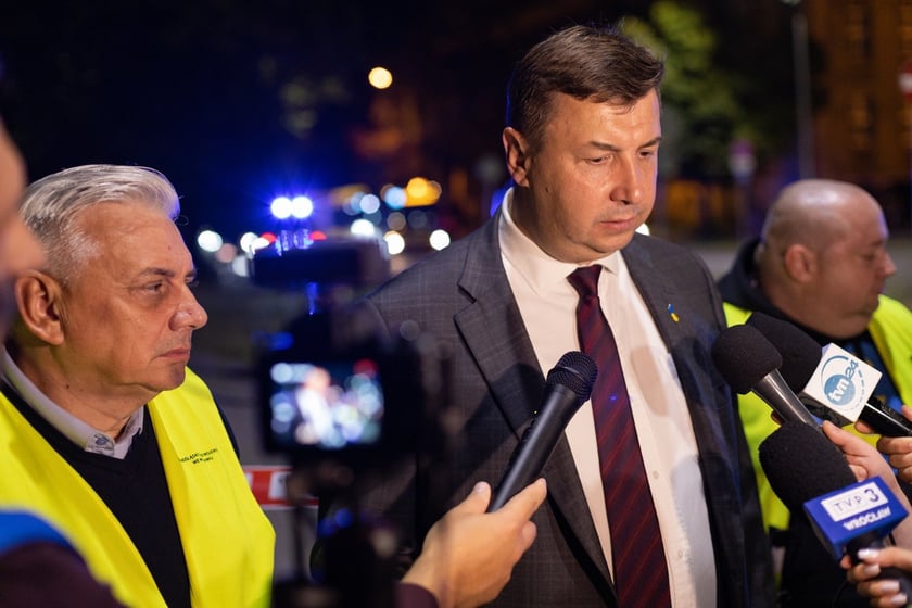 ranni żołnierze z Ukrainy we Wrocławiu