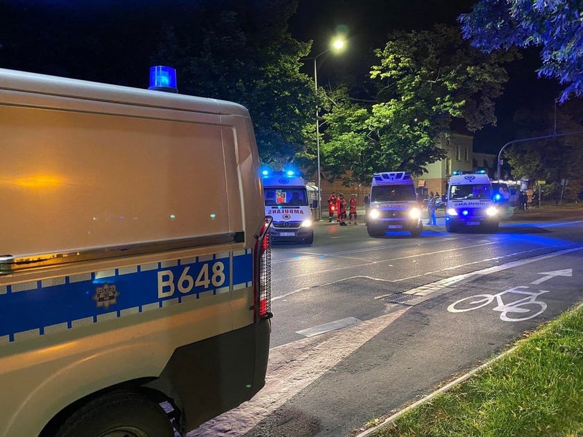 ranni żołnierze z Ukrainy we Wrocławiu