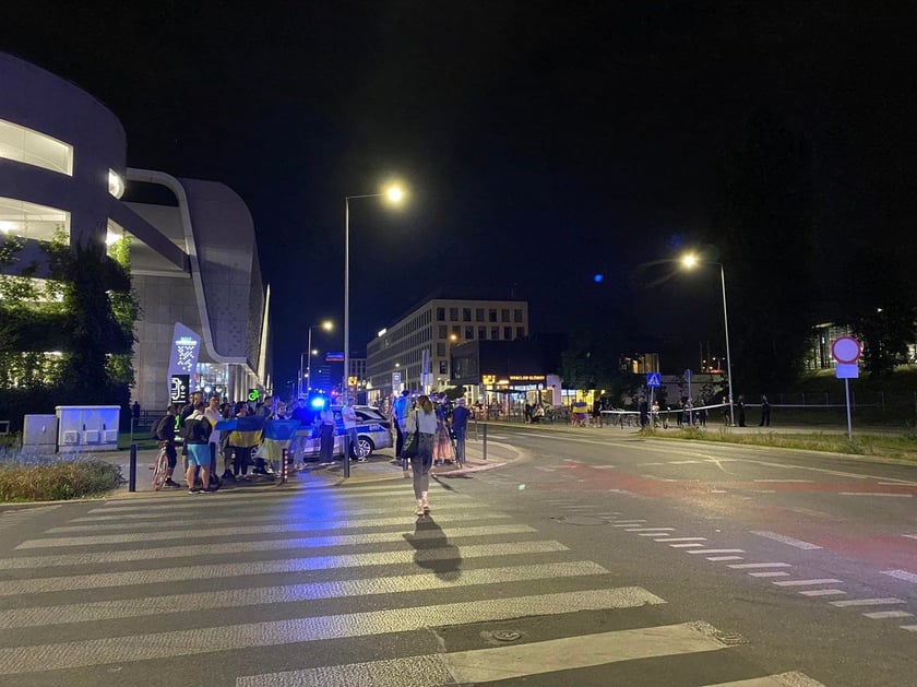 ranni żołnierze z Ukrainy we Wrocławiu