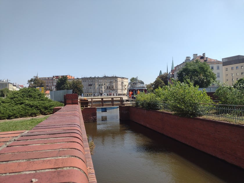 Remont mostu Świętej Klary rozpoczął się w sierpniu i potrwa do grudnia 2022 roku