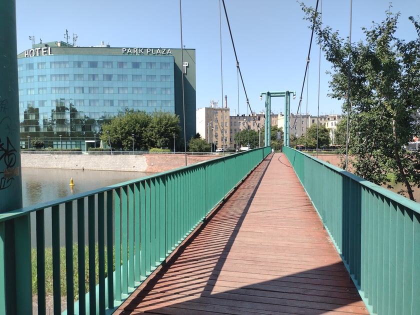 Remont mostu Świętej Klary rozpoczął się w sierpniu i potrwa do grudnia 2022 roku