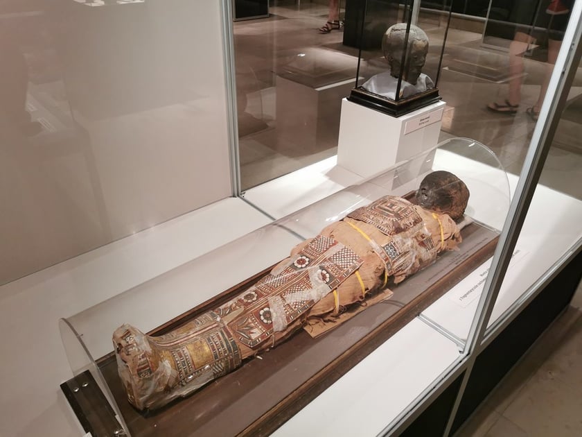Mumia egipska w Muzeum Archidiecezjalnym we Wrocławiu
