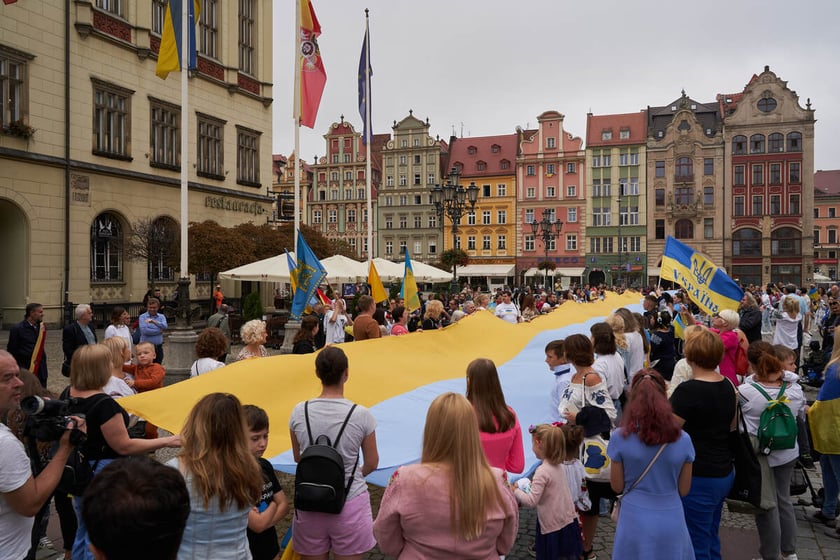 Obchody Dnia Niepodległości Ukrainy, 24 sierpnia, we Wrocławiu