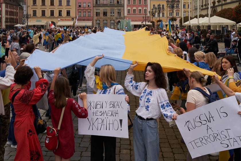 Obchody Dnia Niepodległości Ukrainy, 24 sierpnia, we Wrocławiu