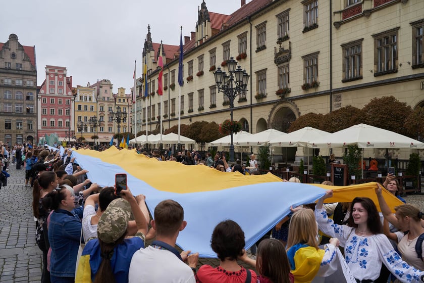 Obchody Dnia Niepodległości Ukrainy, 24 sierpnia, we Wrocławiu