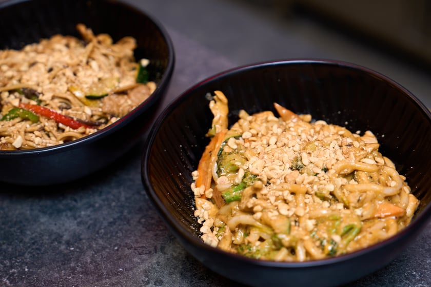 Tak prezentują się dania we wrocławskiej restauracji Wok In.