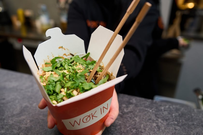 Tak prezentują się dania we wrocławskiej restauracji Wok In.