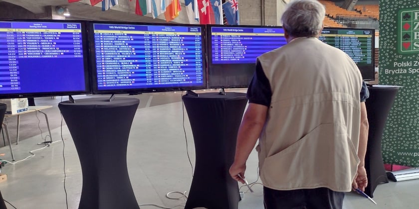 Otwarte mistrzostwa świata w brydżu sportowym World Bridge Series 2022 w Hali Stulecia