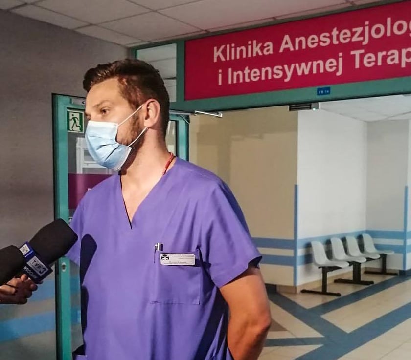 Niezwykła akcja w Uniwersyteckim Szpitalu Klinicznym we Wrocławiu: pacjent z Norwegii przyleciał po nowe serce
