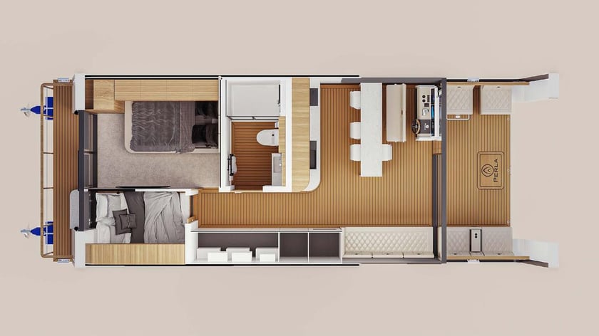 Perla Houseboat H-40