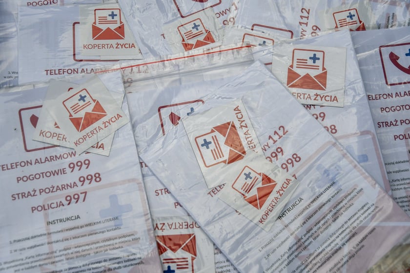 ?Koperta życia? to istotne źródło informacji dla ratowników medycznych