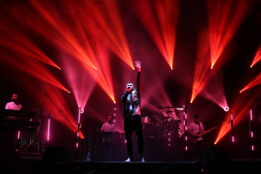 Koncert Kamila Bednarka na wrocławskim Rynku - 9 września 2022 r.