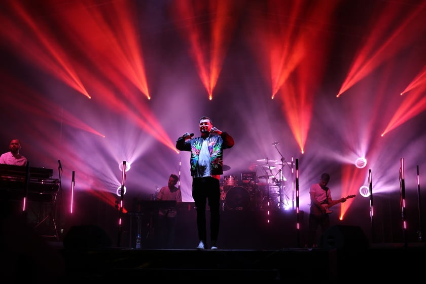 Koncert Kamila Bednarka na wrocławskim Rynku - 9 września 2022 r.