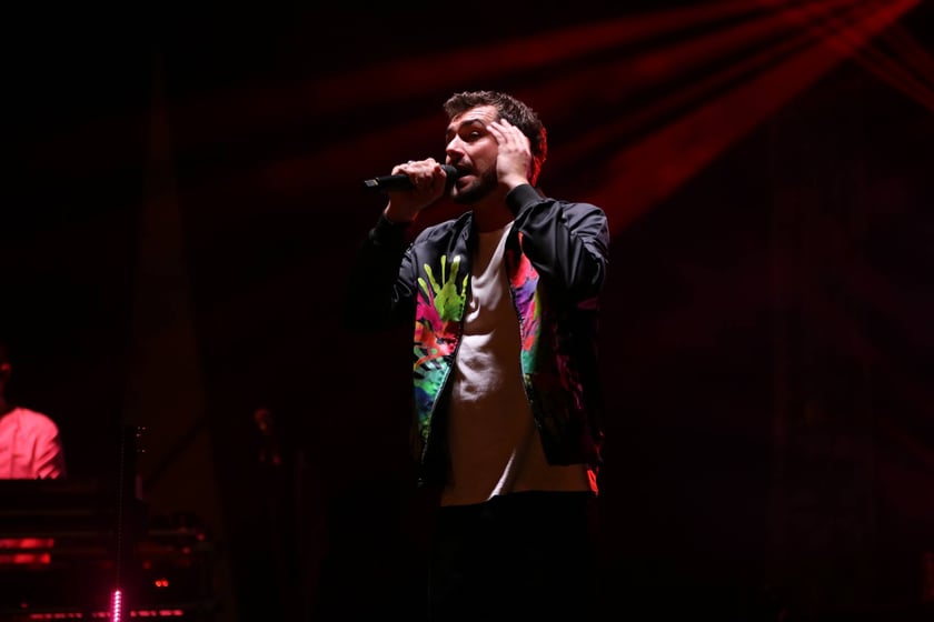 Koncert Kamila Bednarka na wrocławskim Rynku - 9 września 2022 r.