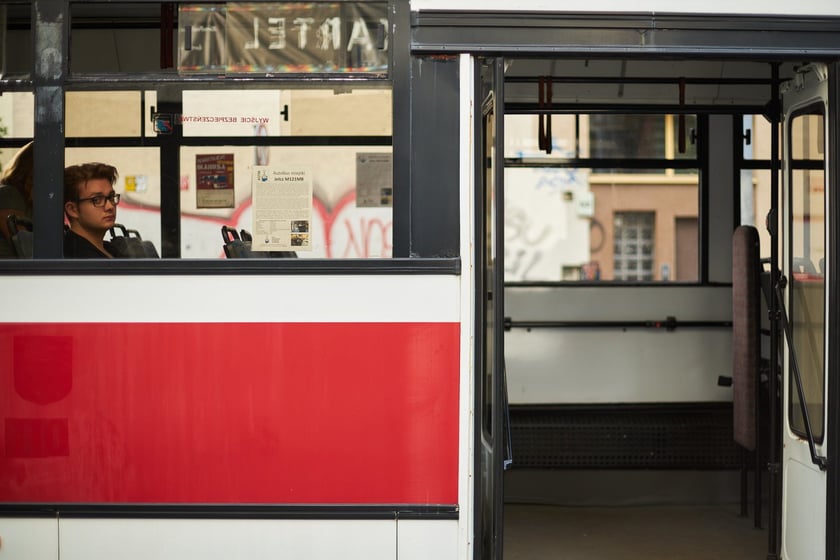 parada autobusów Wrocław 10 wrzenia 2022 na zakończeniem Dnia Otwartego Zajezdni Popowice