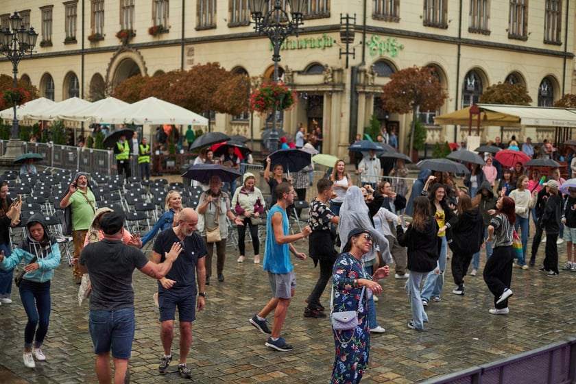 Potańcówka na wrocławskim Rynku 10 września