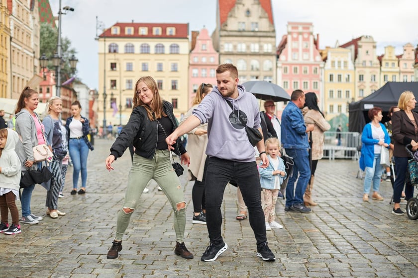 Potańcówka na wrocławskim Rynku 10 września