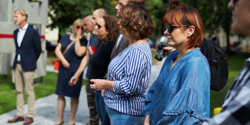 Otwarcie skweru i inwestycja mieszkaniowa Wyszyńskiego 56