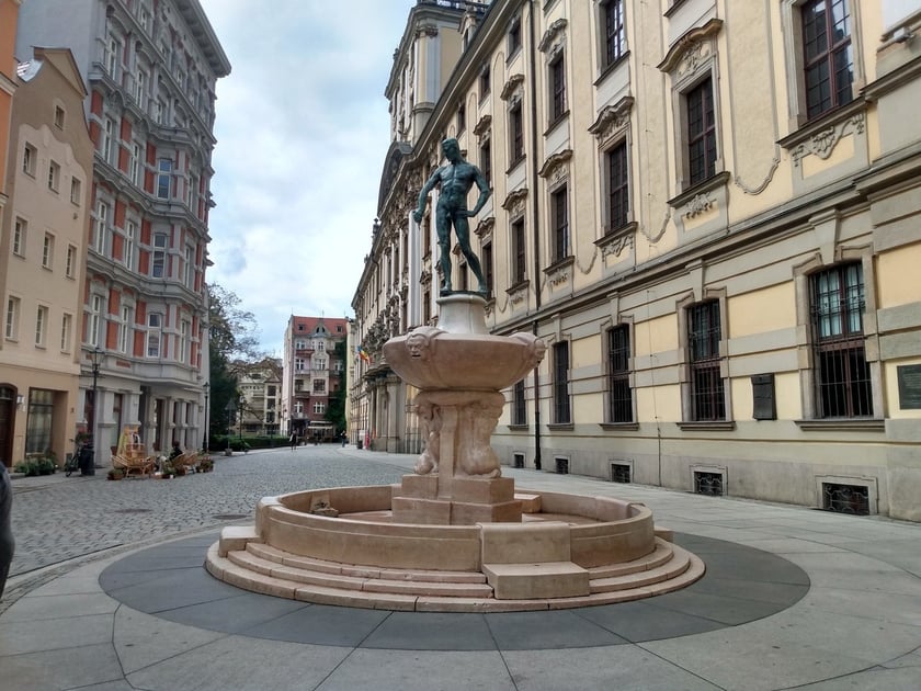 Szermierz z pl. Uniwersyteckiego często traci swoją szpadę w wyniku kradzieży