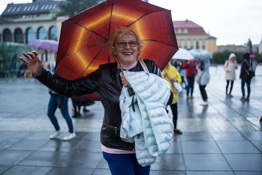 Wrocławska Potańcówka na pl. Wolności 17 września 2022 r. - na zdjęciach uczestnicy