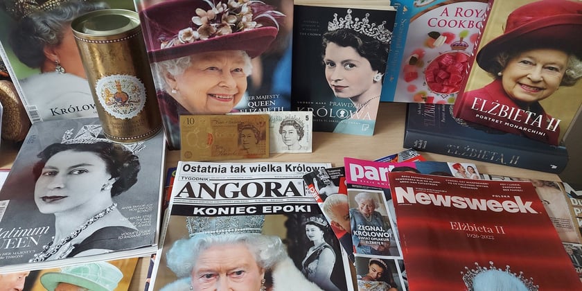 Pamiątki z pałacu Buckingham