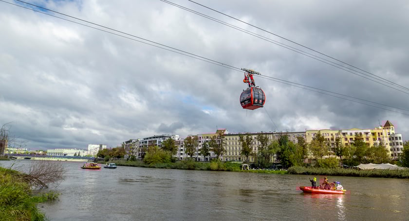 Ćwiczenia straży pożarnej we Wrocławiu ODRA 2022