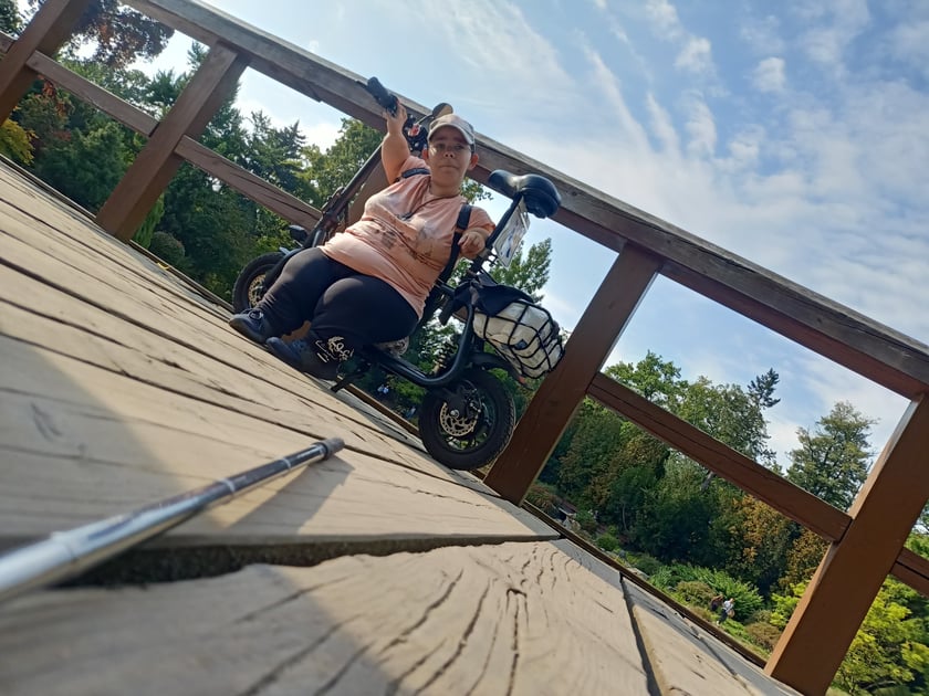 Na zdjęciu pani Magda