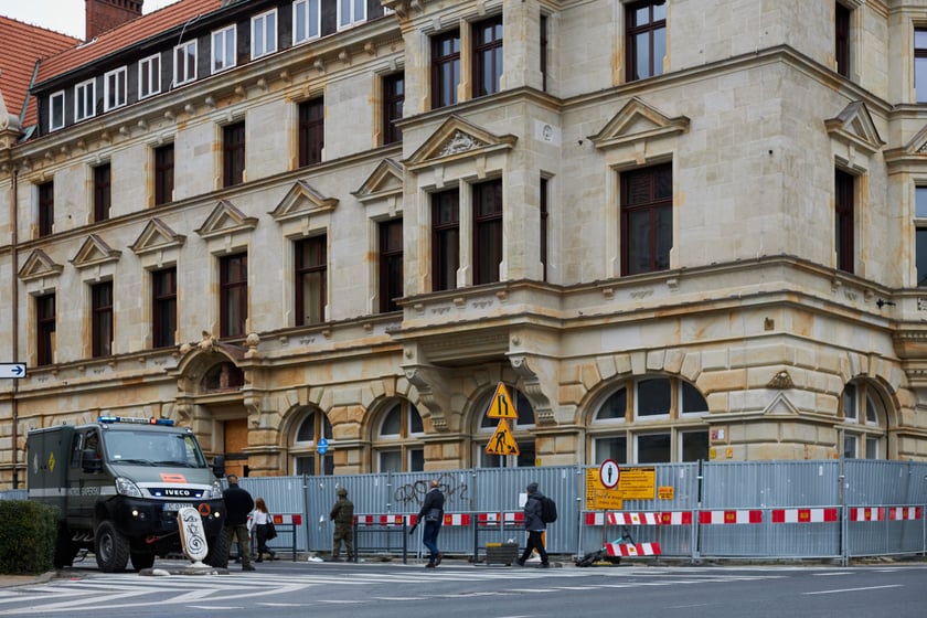 akcja saperów przy ul. Gepperta we Wrocławiu