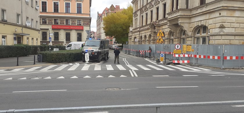 akcja saperów przy ul. Gepperta we Wrocławiu