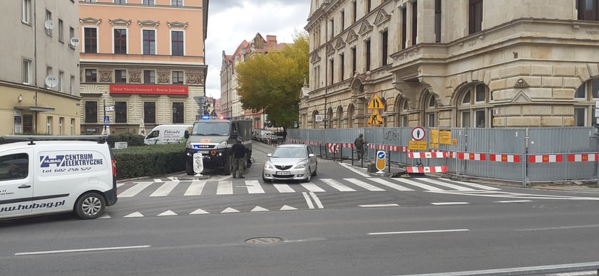 akcja saperów przy ul. Gepperta we Wrocławiu