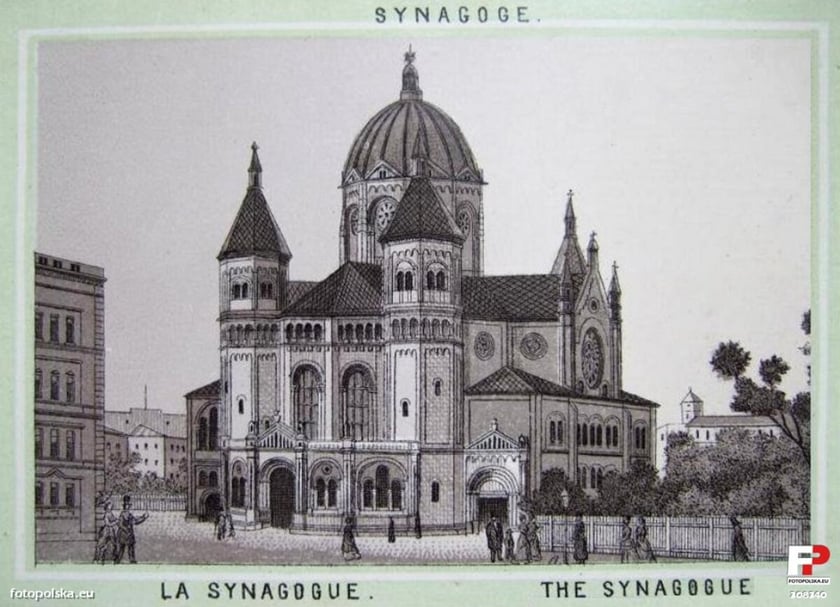Nowa synagoga przed zniszczeniem przez nazistów