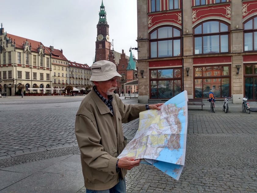 Na zdjęciu pilot Julian Obrocki