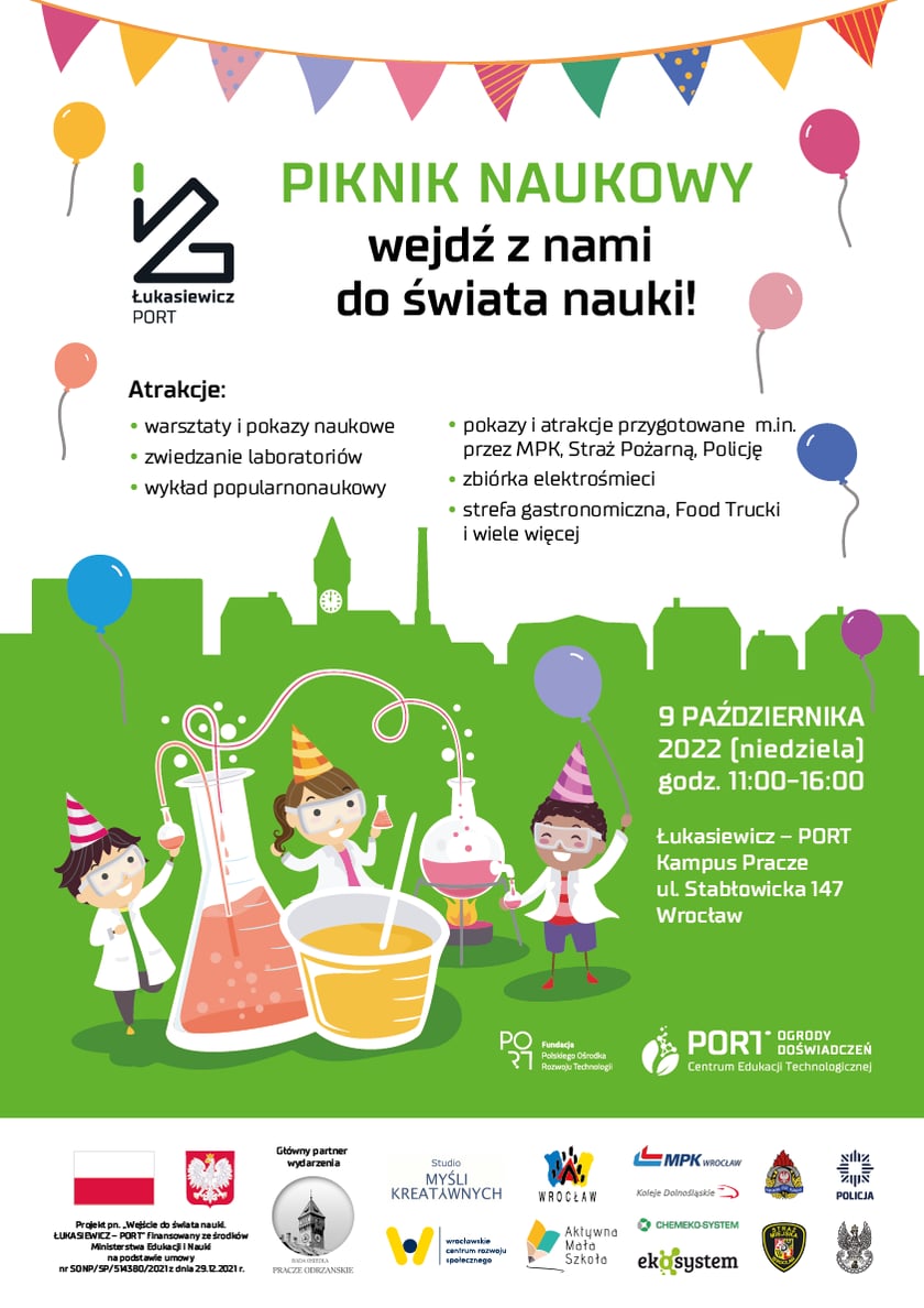 piknik naukowy Pracze Odrzańskie