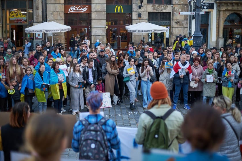 Protest na Rynku, 10.10.2022