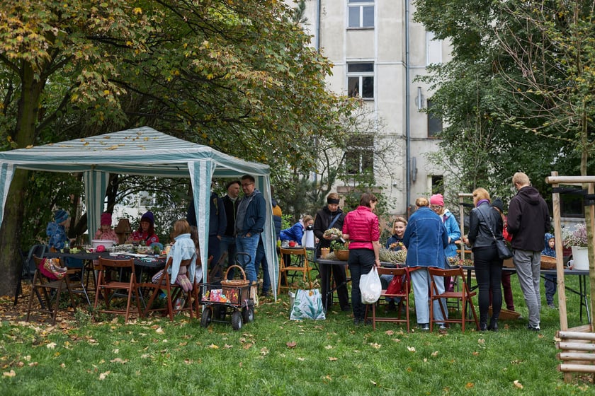 Projekt Grow Green. Warsztaty ogrodnicze, florystyczne, zabawy dla dzieci na osiedlu Ołbin
