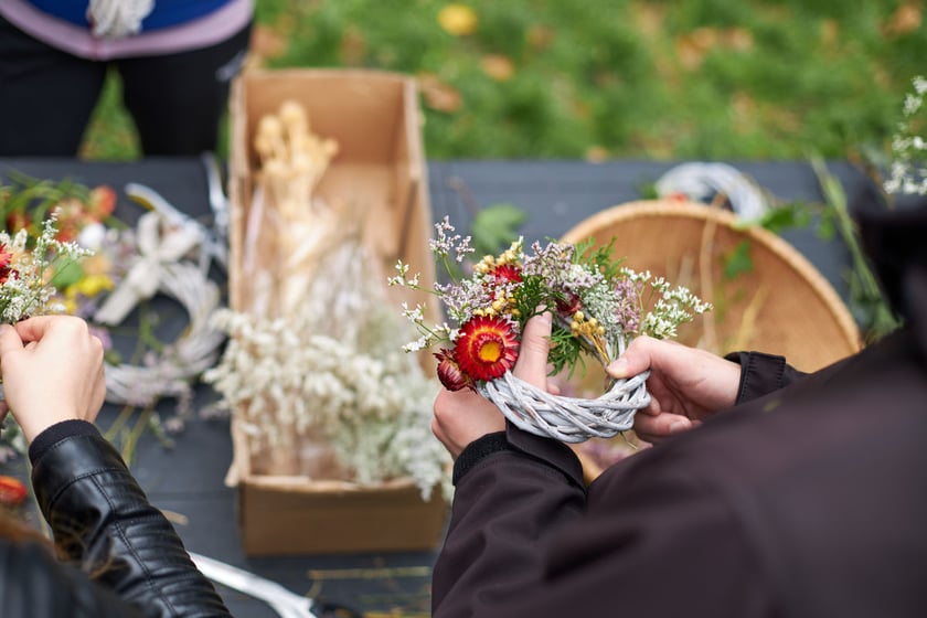 Projekt Grow Green. Warsztaty ogrodnicze, florystyczne, zabawy dla dzieci na osiedlu Ołbin