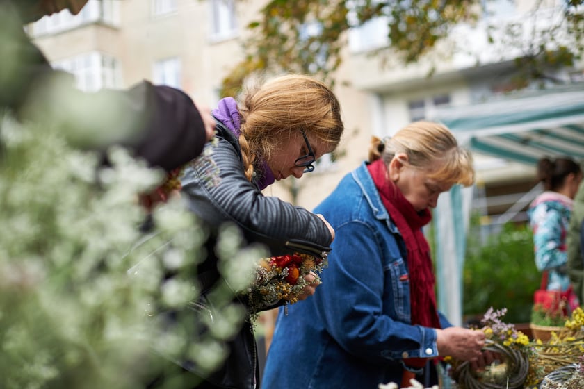 Projekt Grow Green. Warsztaty ogrodnicze, florystyczne, zabawy dla dzieci na osiedlu Ołbin